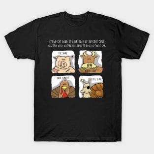 Vegan-ish Animals Crime T-Shirt